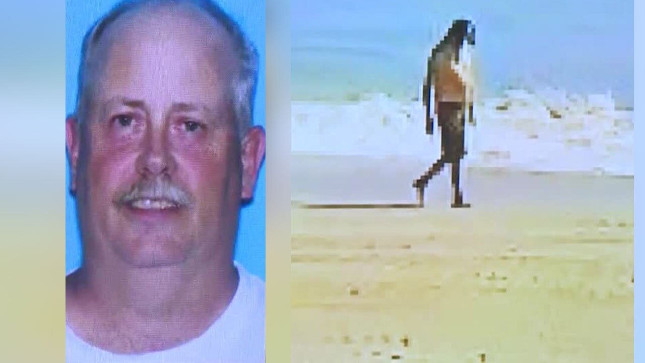 A person whom Vero Beach police believe is Jesse Ellis was spotted walking along South Beach Park on March 24, 2026.