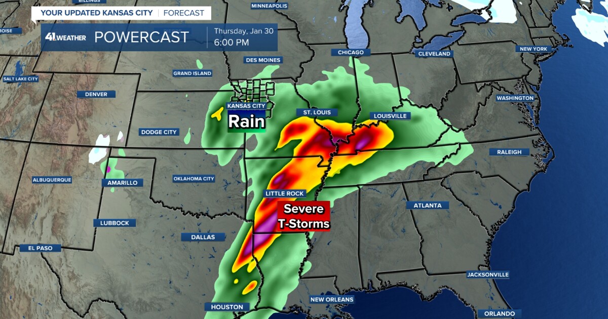 Kshb 41 Weather Blog Increasingly Active Weather Pattern