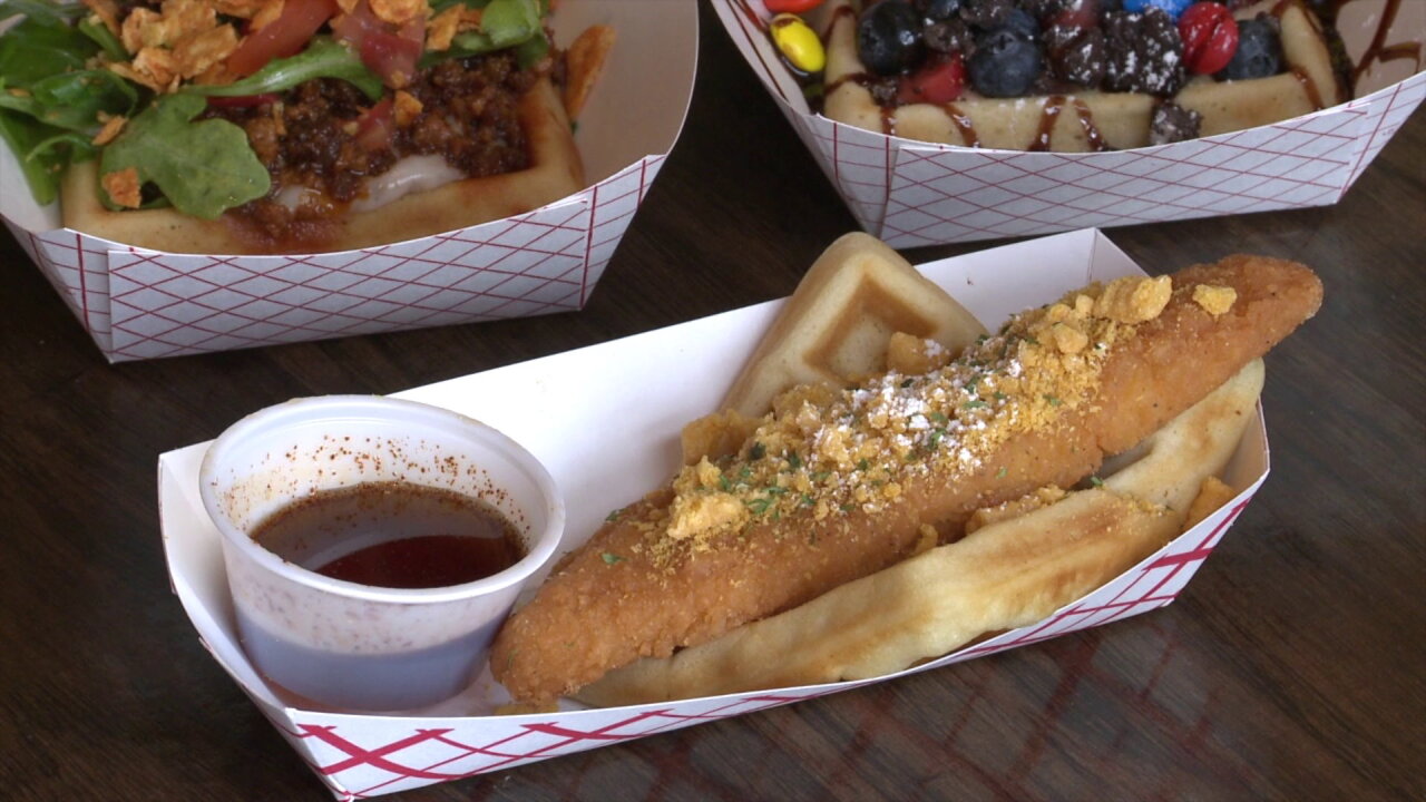 Capitol Waffle Shop specializes in ‘crazy’ ingredients