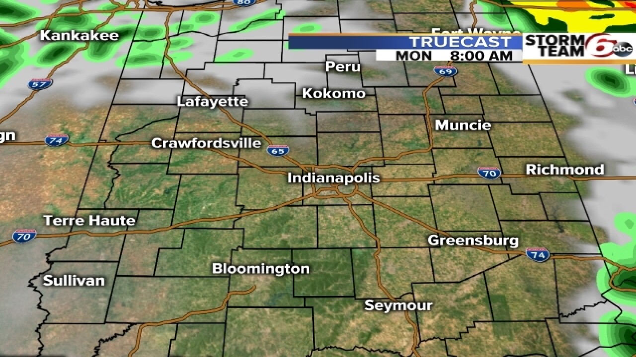 TIMELINE: When will the rain fall?