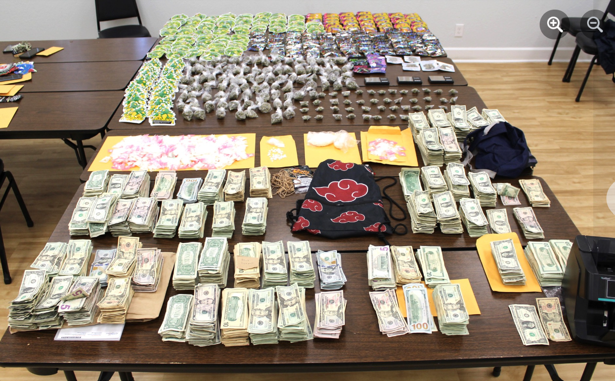 Fort Pierce police's drug and currency seizure. Dec. 6, 2023.png