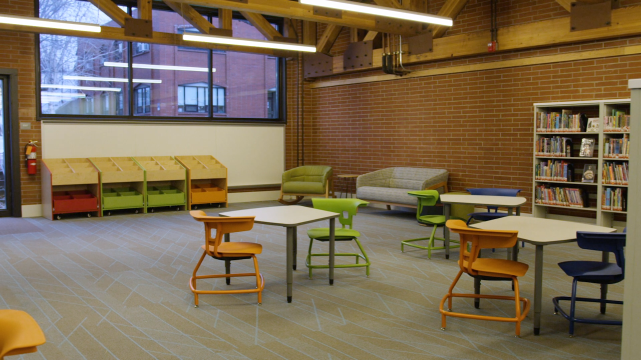 New children space at Lewis and Clark Library
