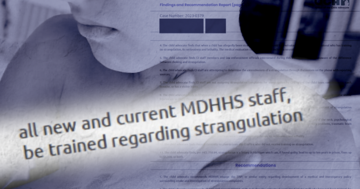 CPS resists strangulation recognition training despite mishandled 'choking' reports