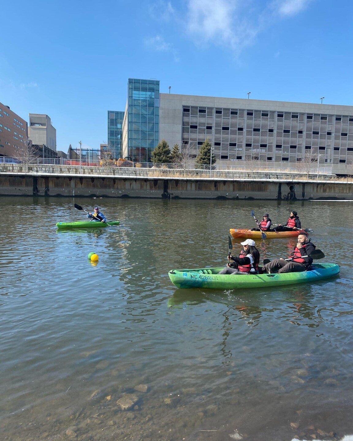 Cold Butt Boat Racing at Lansing Winterfest