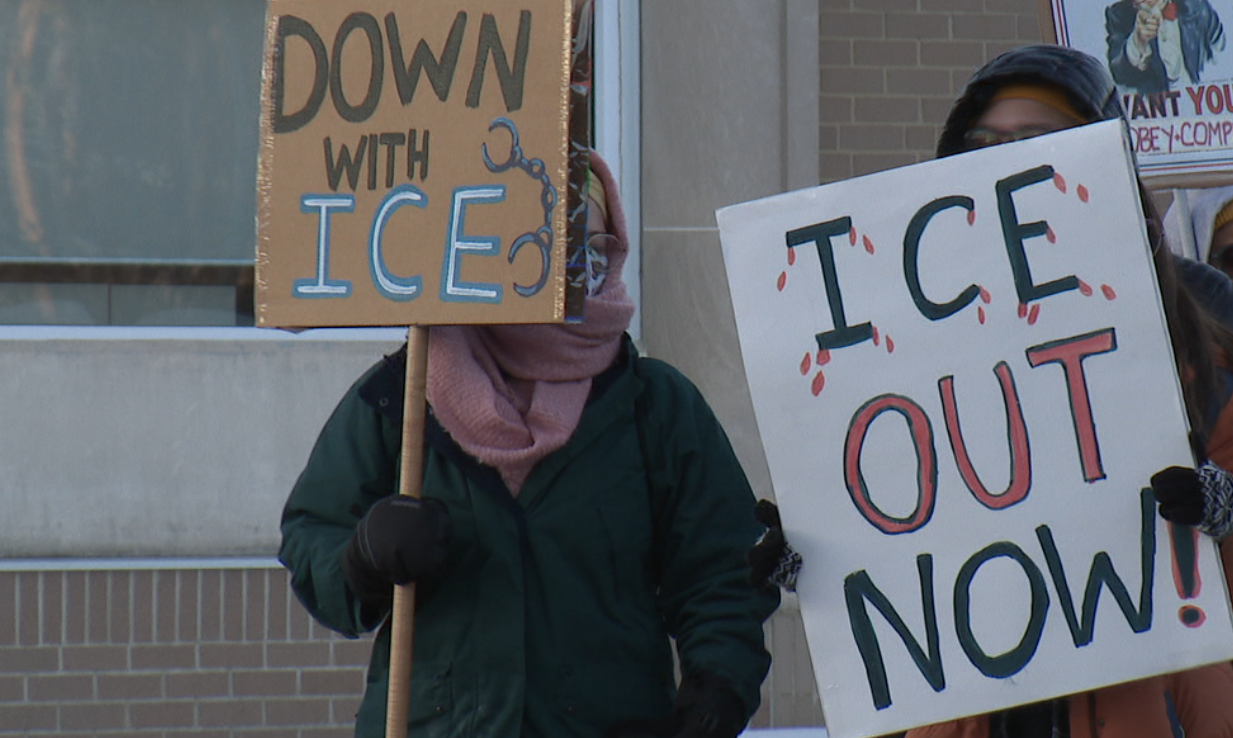 Akron ICE protest