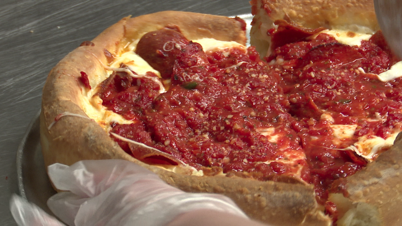 Rocco's deep dish pizza
