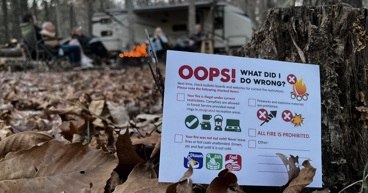 Daniel Boone National Forest places restrictions on campfires - Vimarsana News