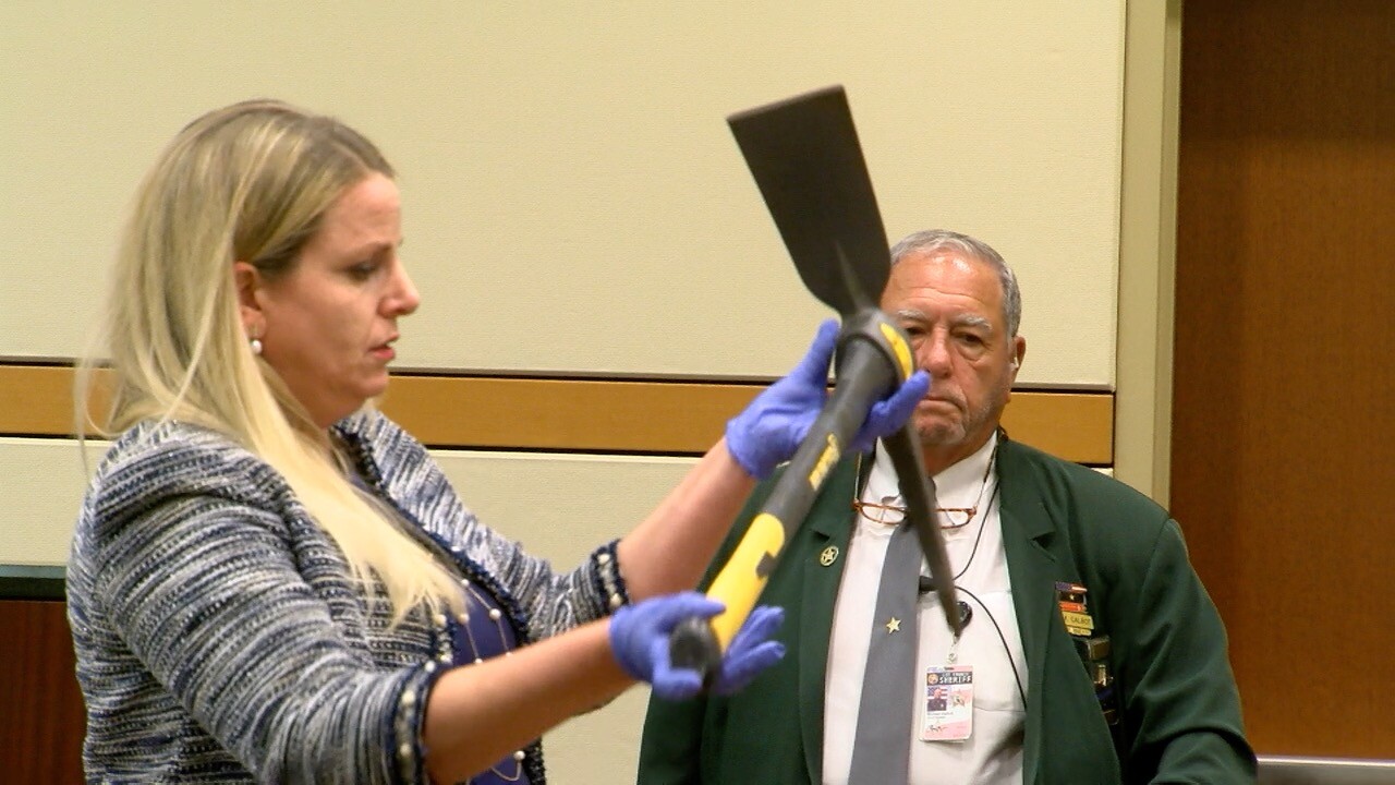 Pick axe recovered from Ace Hardware