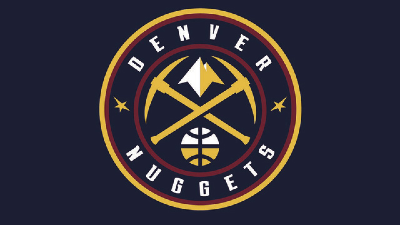 Denver Nuggets reveal new logo uniform colors during NBA Finals Denver Nuggets reveal new logo uniform colors during NBA Finals