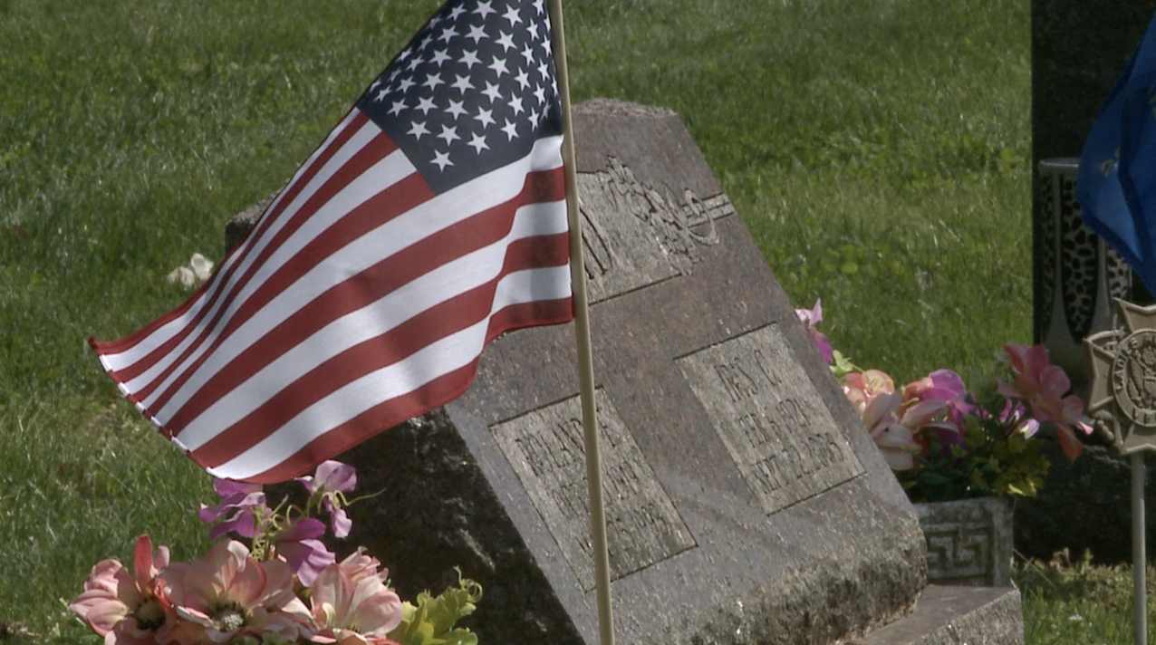 Flags placed on veteran graves in Lake Odessa ahead of Memorial Day 2