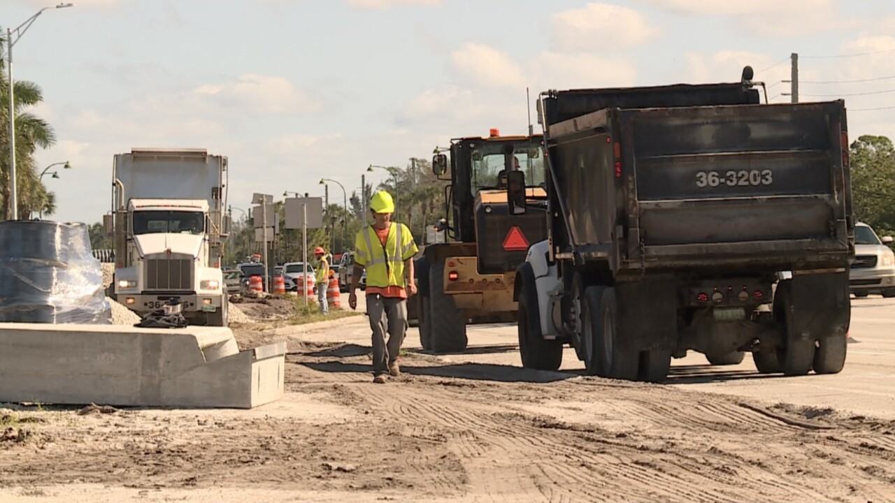 Southern Boulevard construction