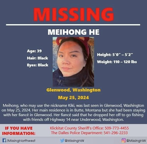 He Meihong_City of The Dalles Police Department