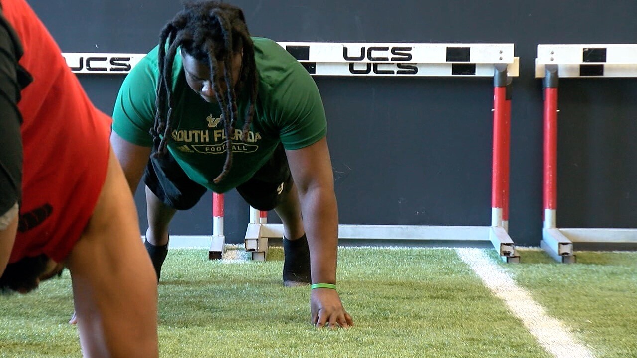 USF NFL Draft Training