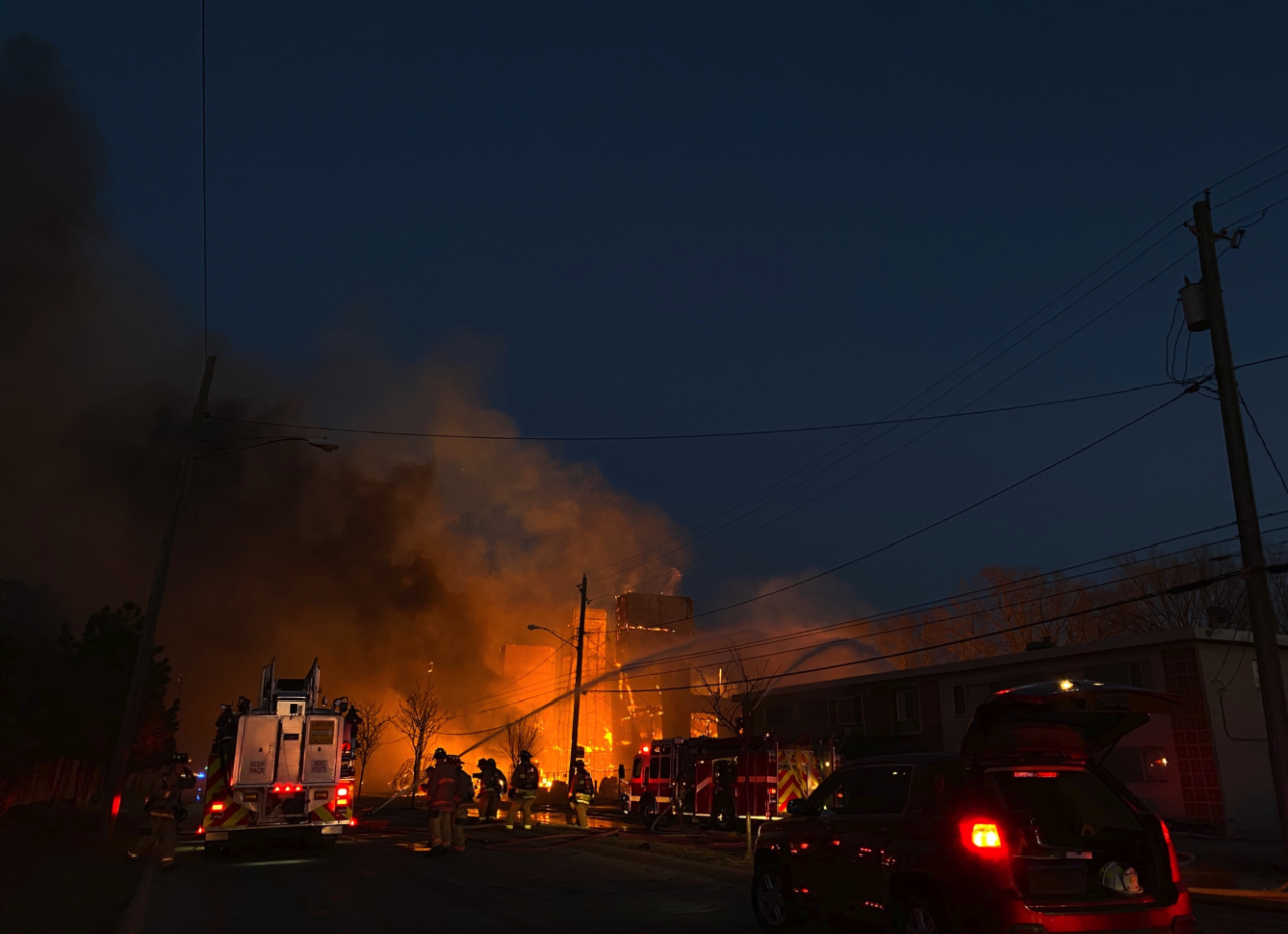 Rocky river fire