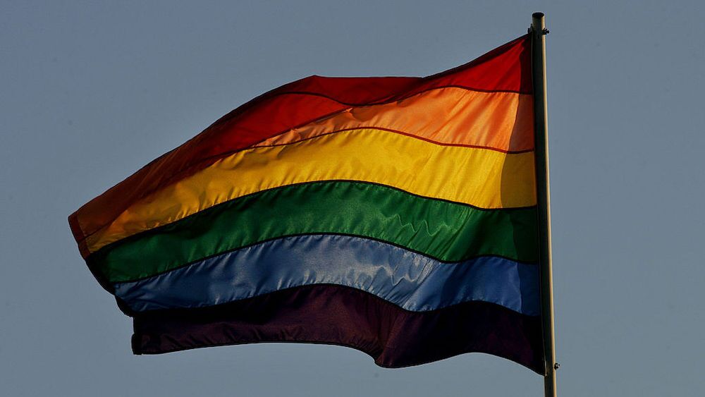 Rainbow Gay Pride Flag LGBT LGBTQ