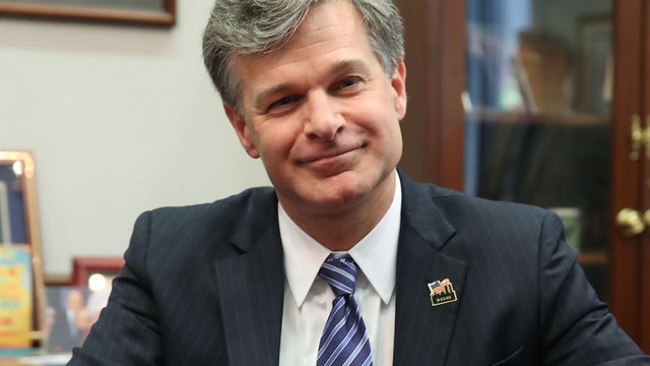 New FBI Director bringing in new chief of staff, replacing Comey era holdover