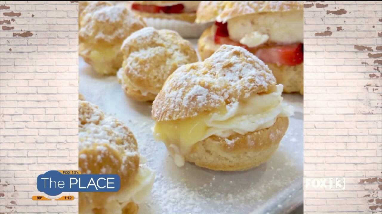 Cream Puffs 3 Different Ways