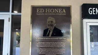 ED HONEA PLAQUE