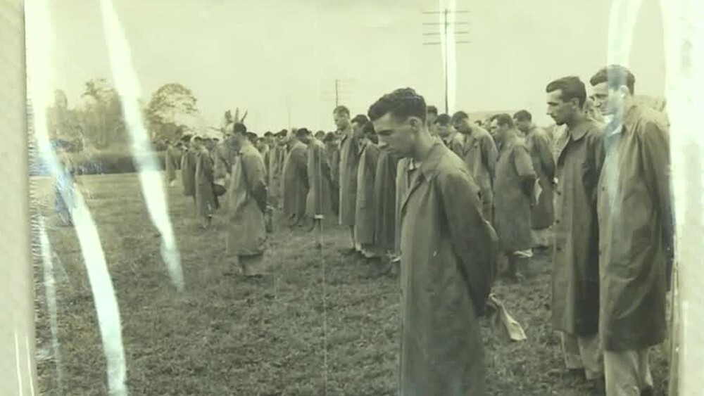 On Memorial Day during World War II, Frank Bonfiglio and other service members honored those who lost their lives.