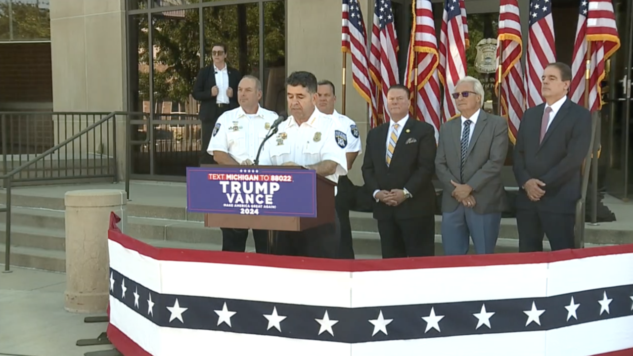 Shelby Township Police Chief Robert Shelide