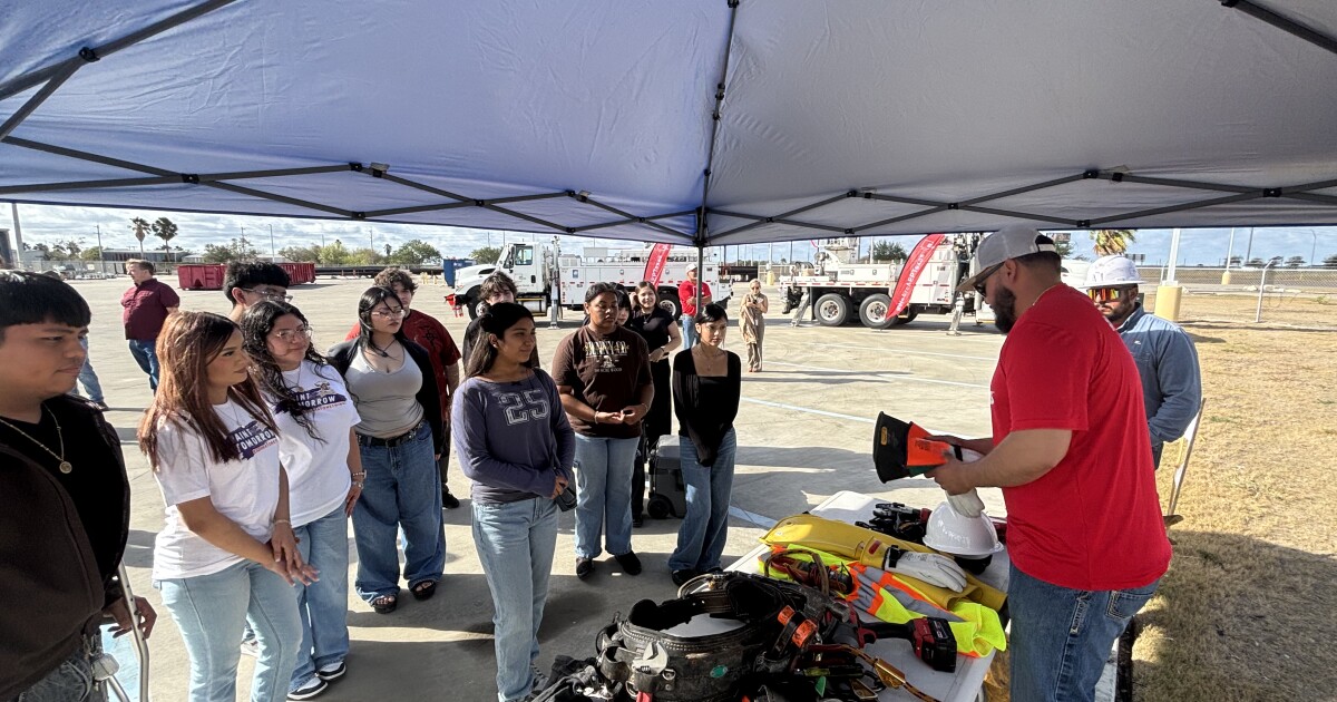 High school students explore utility careers at AEP Texas open house