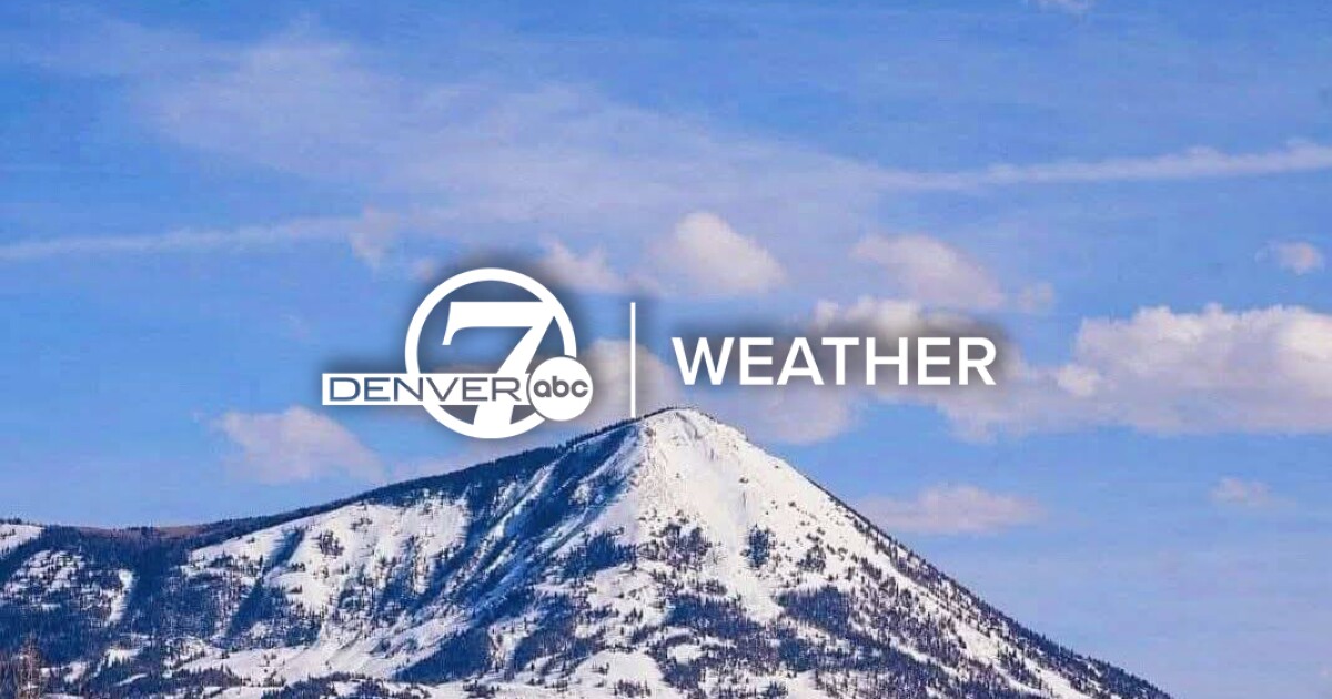 More much-needed snow for the Colorado high country on Thursday and Friday