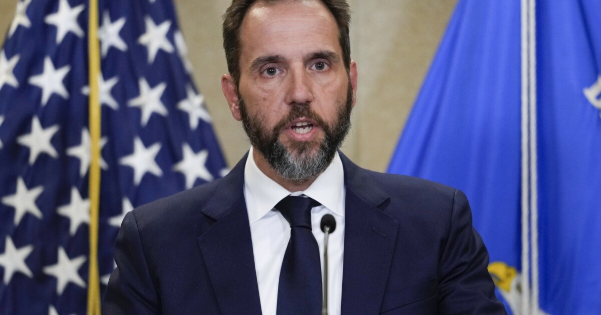 House Judiciary seeks documents, testimony from Jack Smith over Trump ...