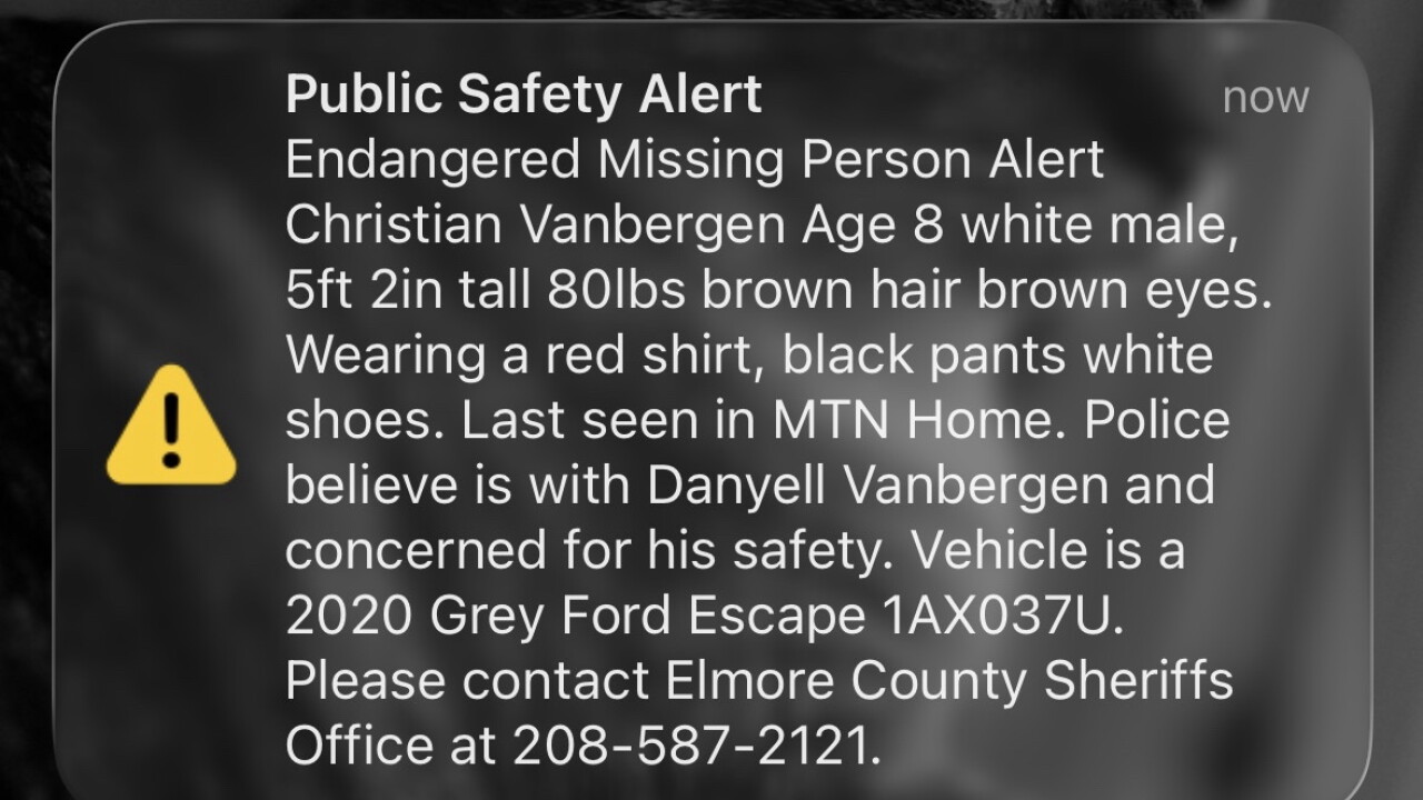MISSING 8 YEAR OLD BOY