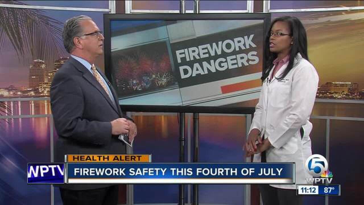 Fireworks safety for the Fourth of July