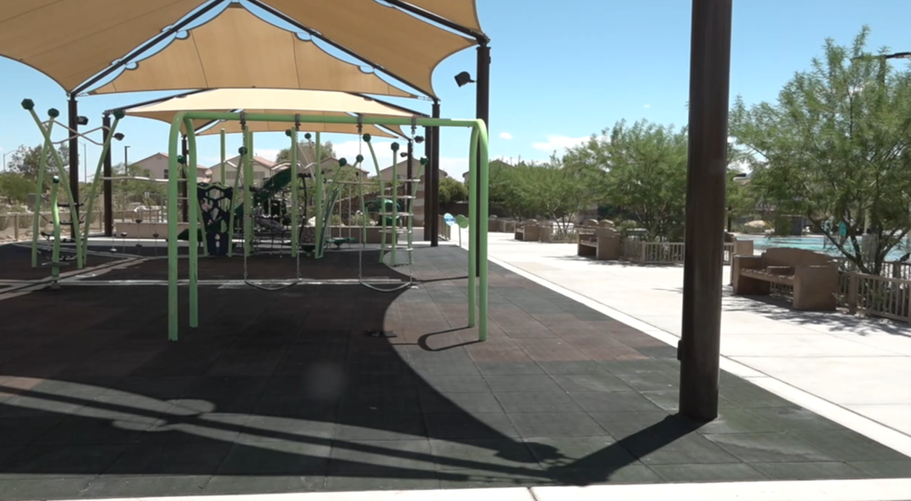 Lt. Erik Lloyd Memorial Park landscaping raises concerns among southwest Las Vegas residents