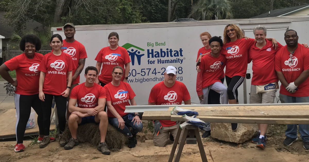 ABC 27 Volunteers help build homes in Tallahassee