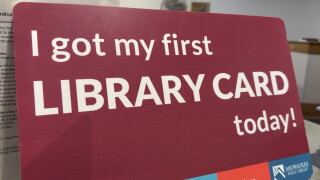Library Card Sign MPL 