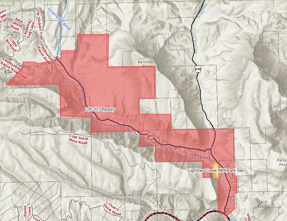 fire near Lightner Creek Mobile Home Park west of Durango.png