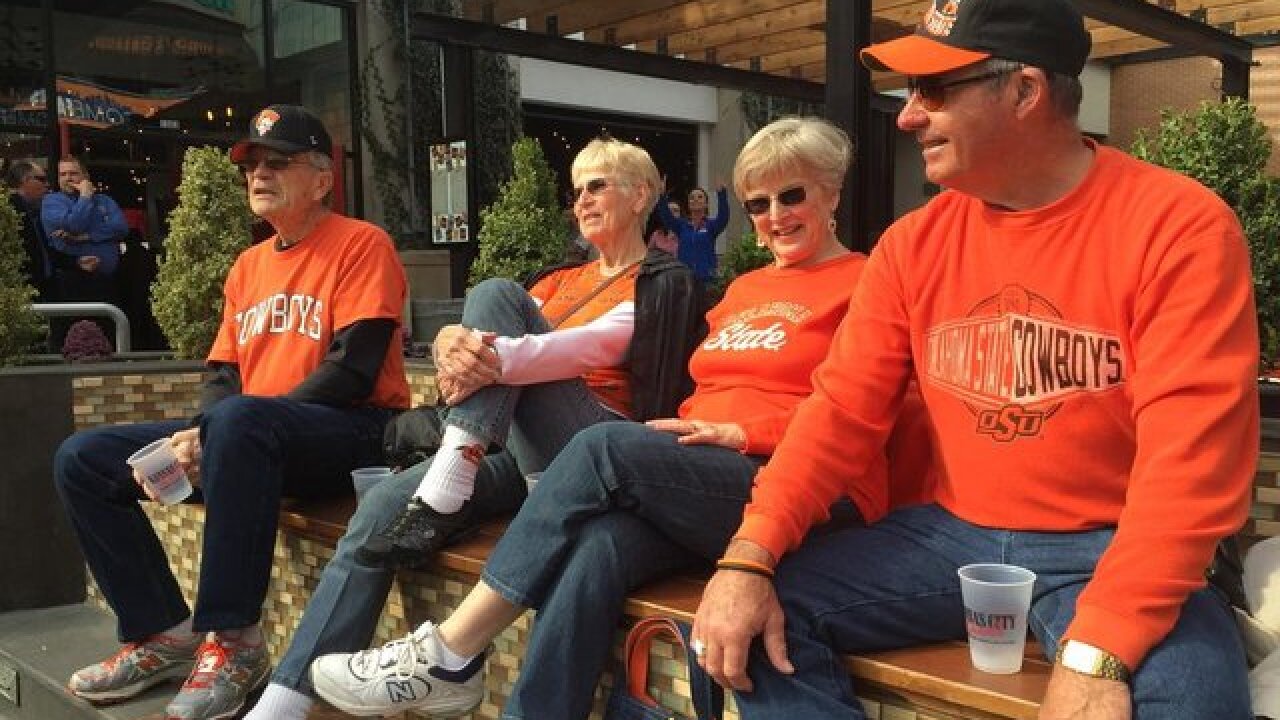 Sights & celebrations of the Big 12 Tournament