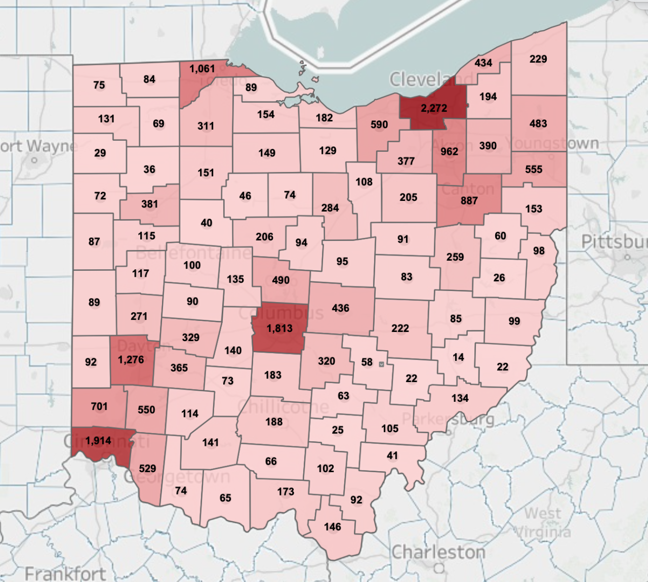 distracted driving crashes statewide since Jan. 2020