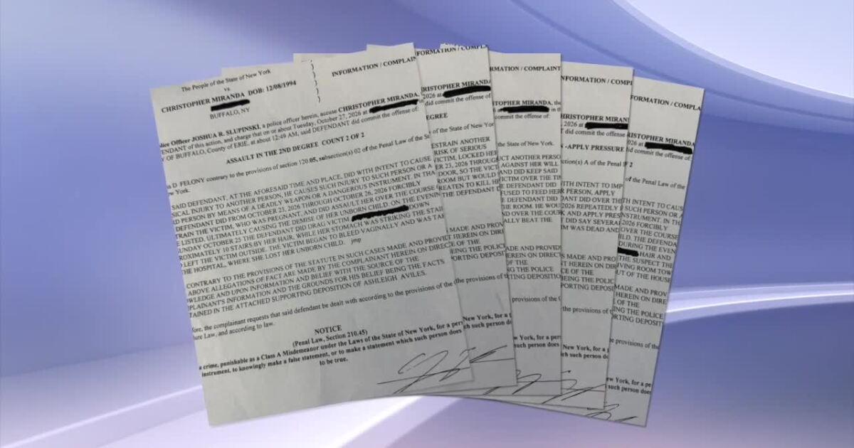 Local Buffalo Buffalo man charged after pregnant girlfriend allegedly held captive ...