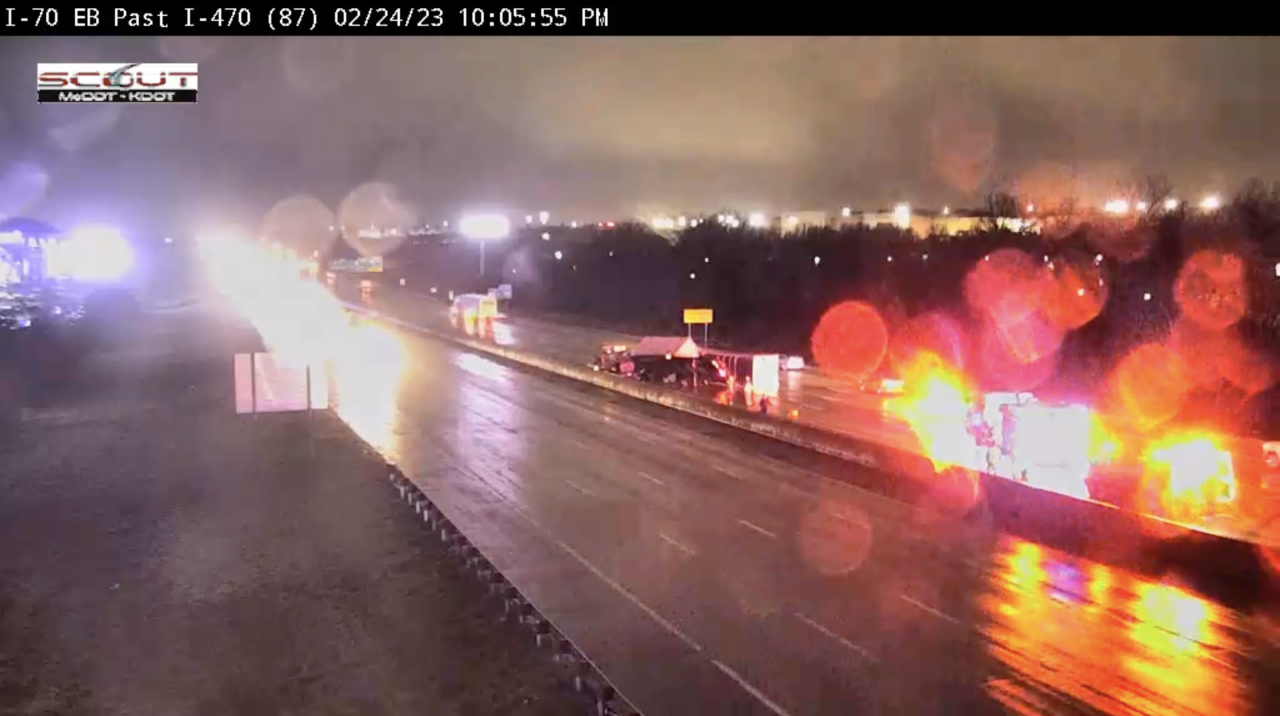 I-70 past I-470 wreck
