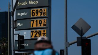 High gas prices are shown in Los Angeles, on May 24, 2022