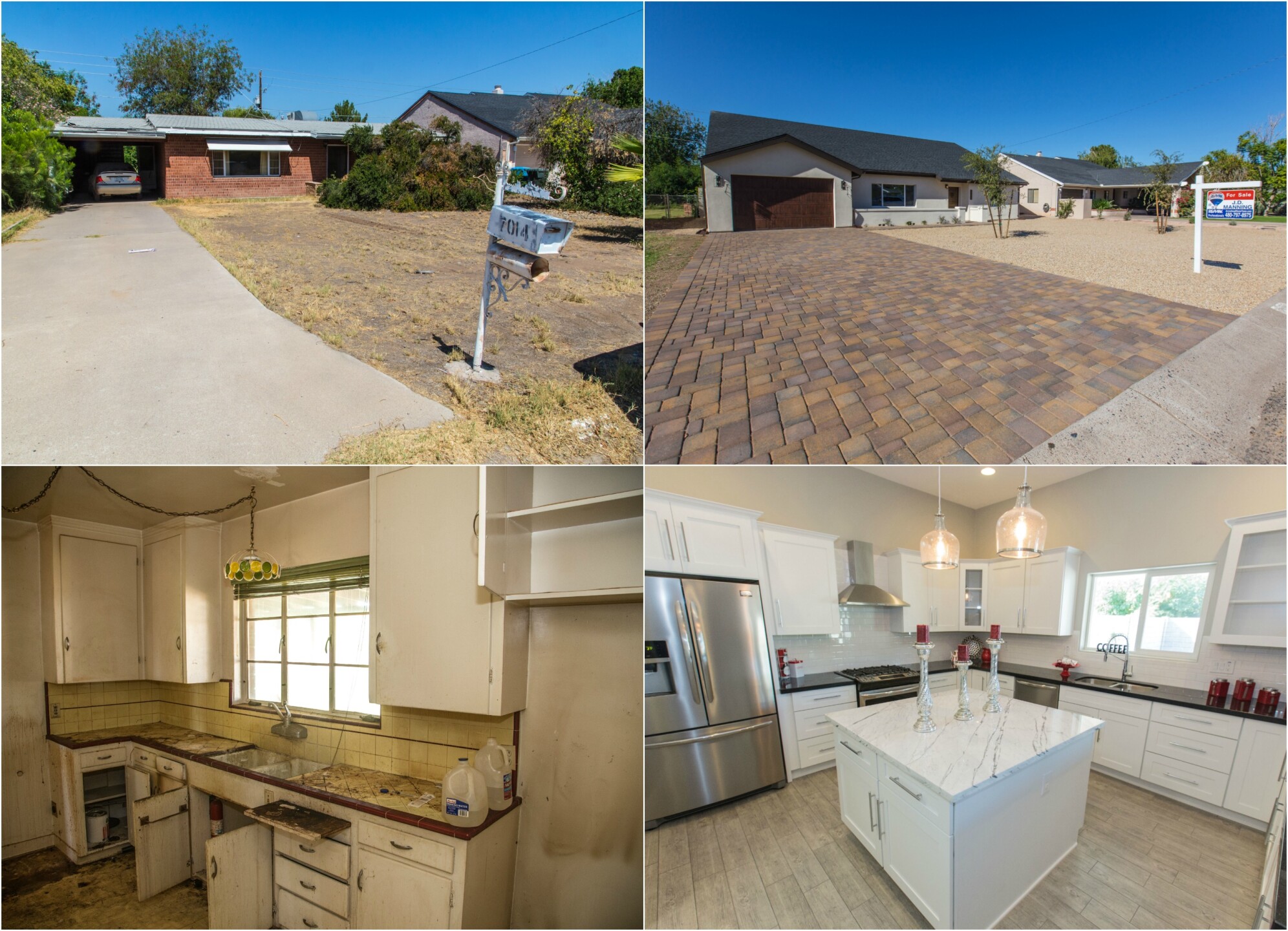 PHOTOS Before and after Phoenix home remodel near 16th Street and