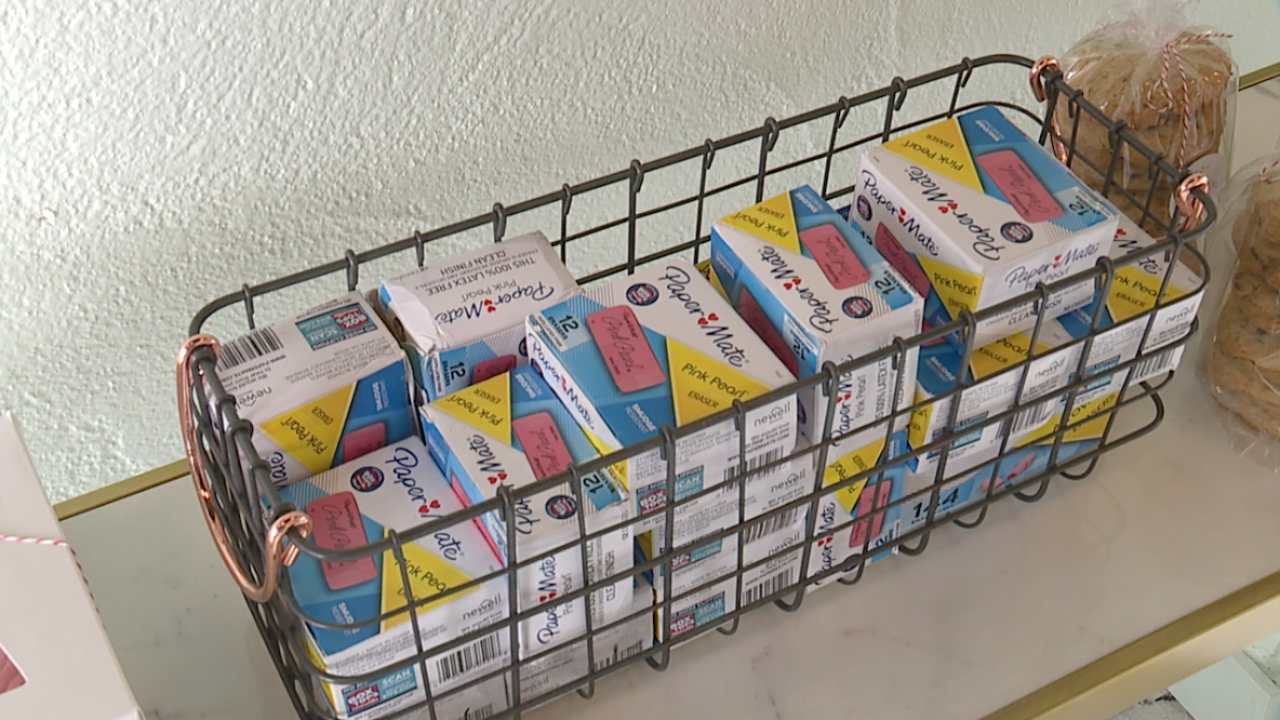 Businesses Collect School Supplies For Back To School Bash Businesses Collect School Supplies For Back To School Bash