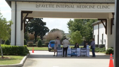 Free COVID prescription clinic helps Lafayette residents