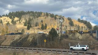 Teller Co. Colorado Gold Mine where at least 10 people were trapped