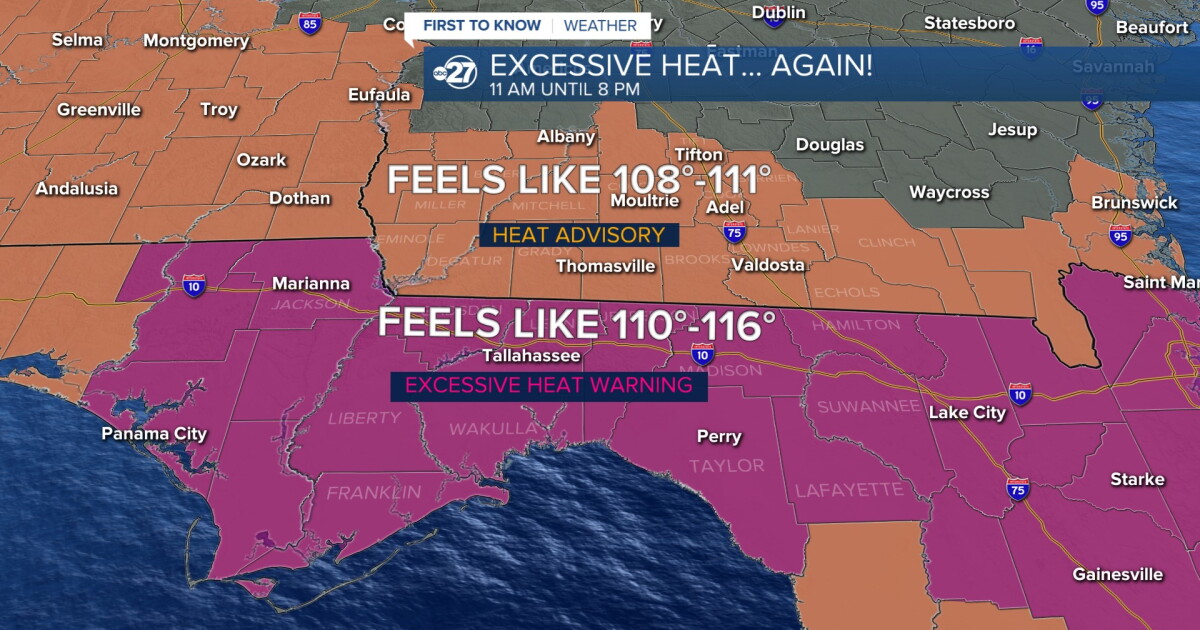 Storm chances drop but heat sticks around to end week