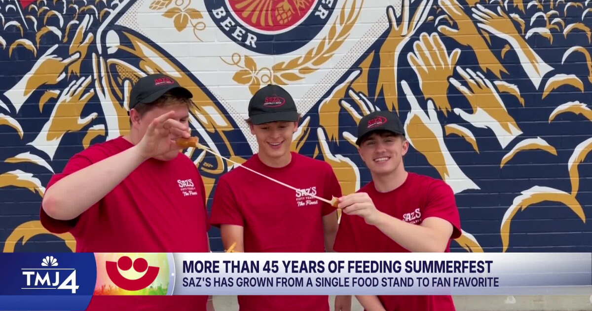 Saz's has been feeding Summerfest for more than 45 years