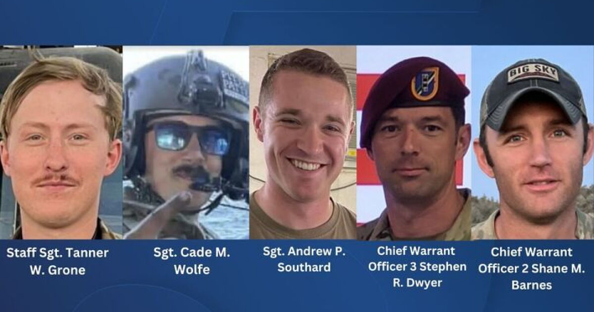 'Crushed and hurt': Special forces community mourns loss of 5 soldiers - Vimarsana News