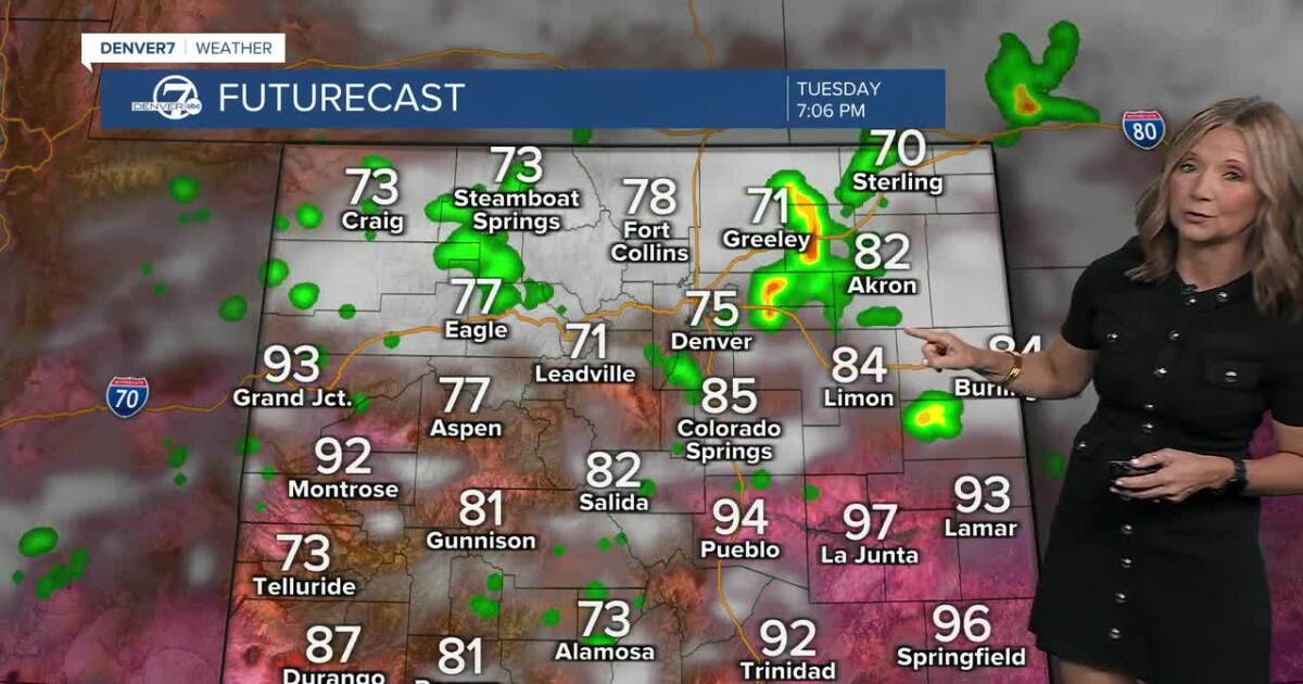 Denver weather: A few severe storms possible on the NE Plains