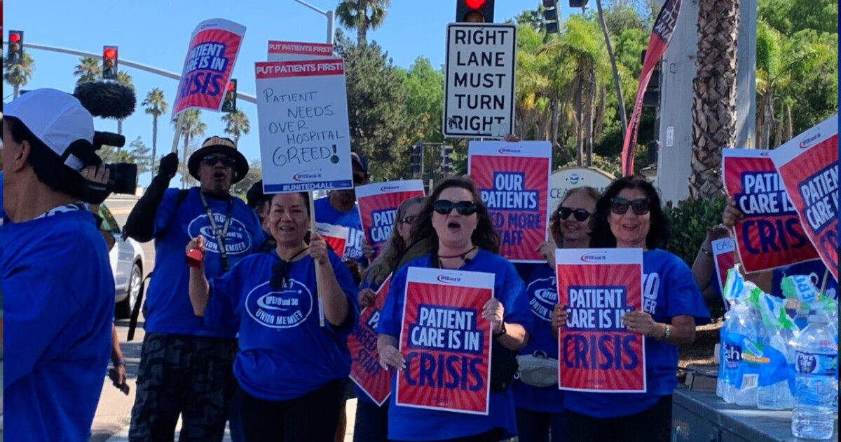 Kaiser healthcare workers return to picket lines for day 3 of strike - Vimarsana News