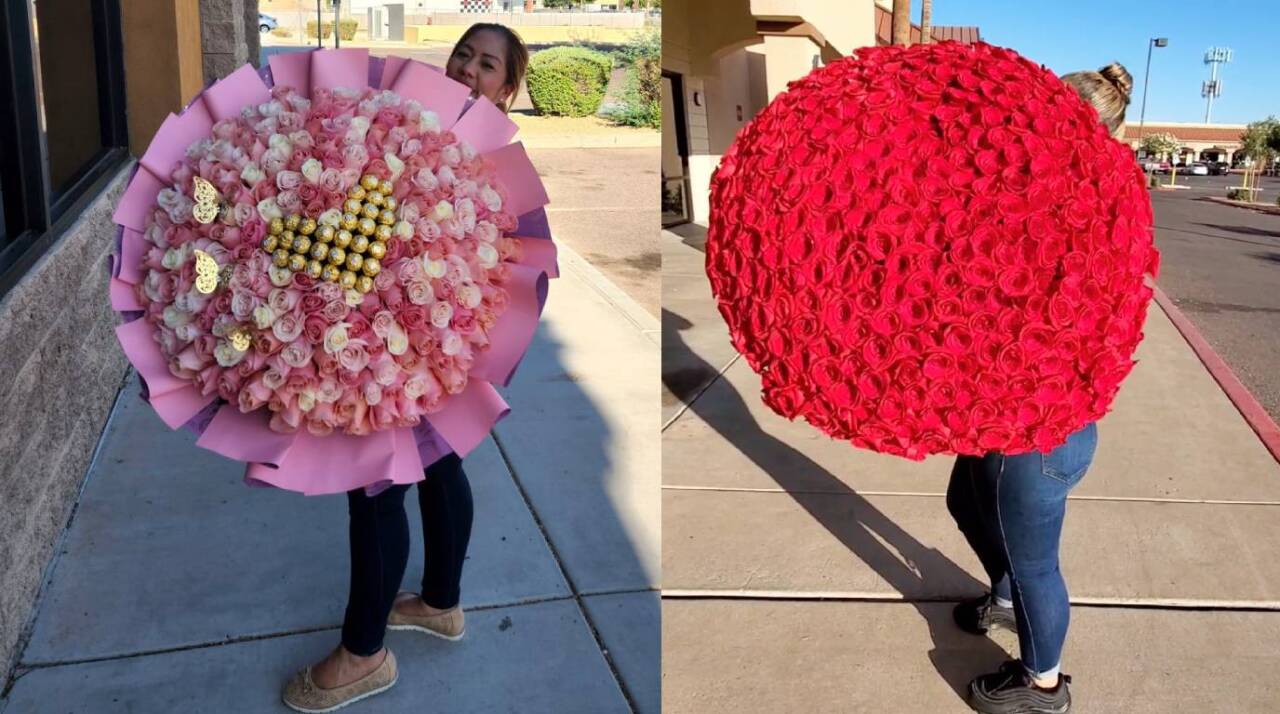 “Ramos buchones” from Florería Mi Sueño.