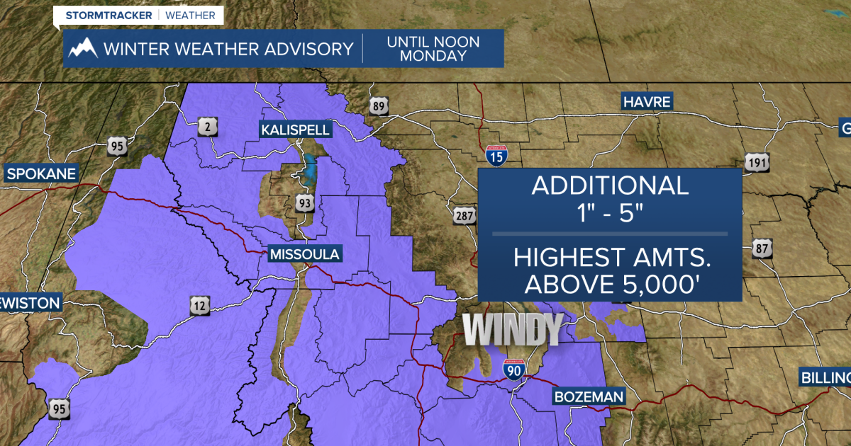 Weather Forecast: Another push of moisture & colder air into Monday morning