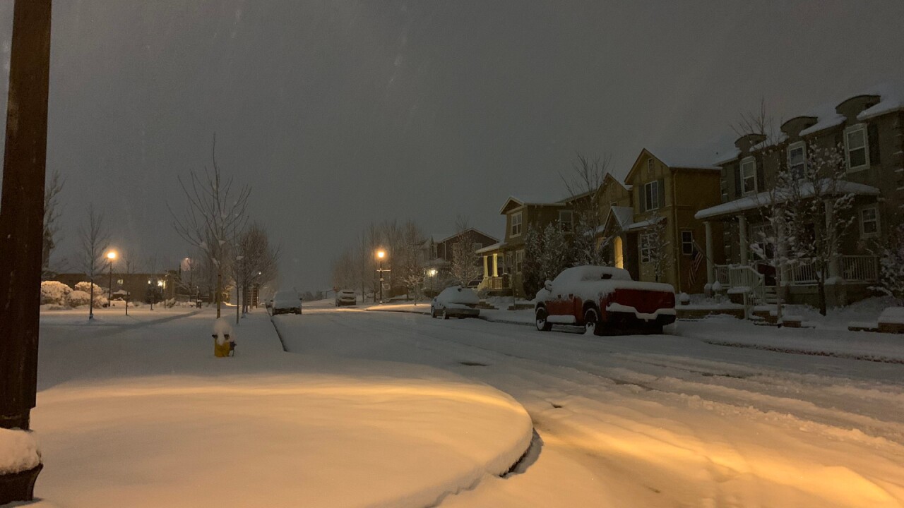 Gold Hill Mesa Snow